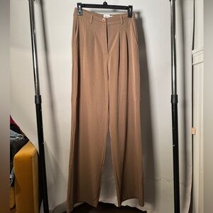 Princess Polly Archer Pant, Brown, Size 6
